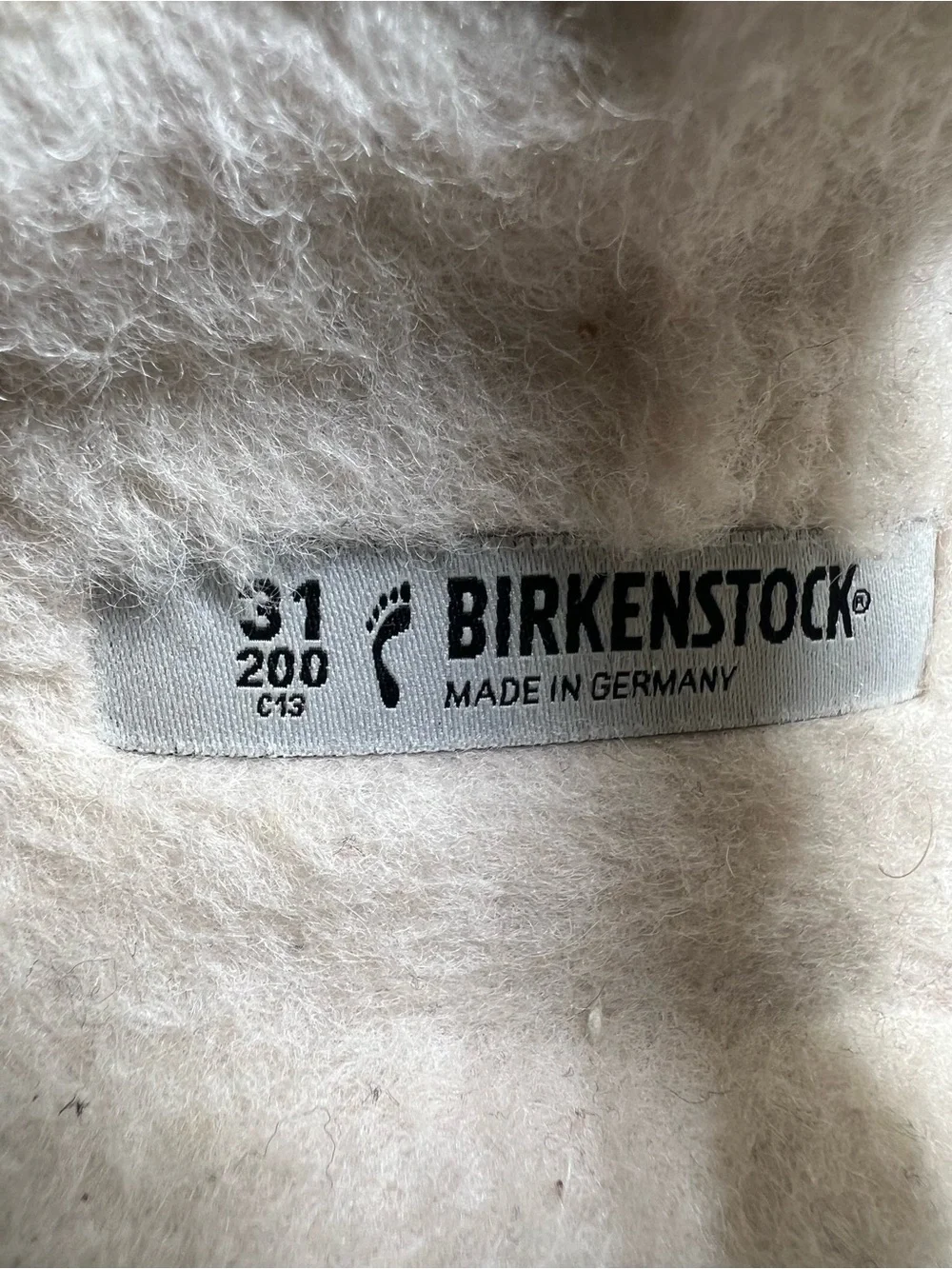 Birkenstock left preowned good